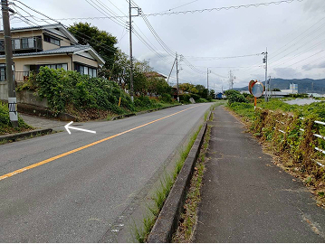 旧125号線からの写真